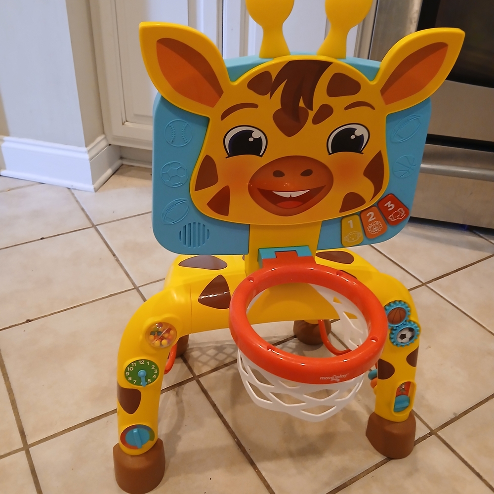 Giraffe Basketball Hoop Toy for Kids